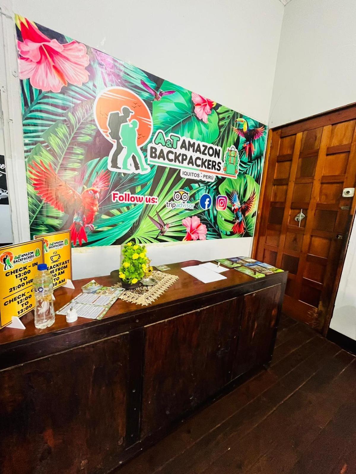 A&T Amazon Backpacker'S Bed and Breakfast Iquitos Buitenkant foto
